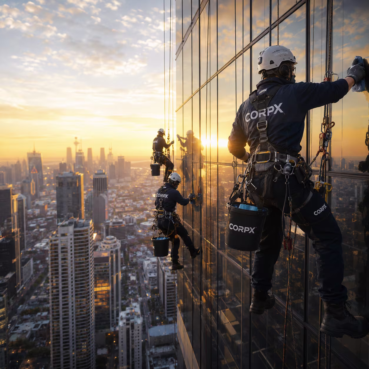 Facade / High-Rise Glass Cleaning