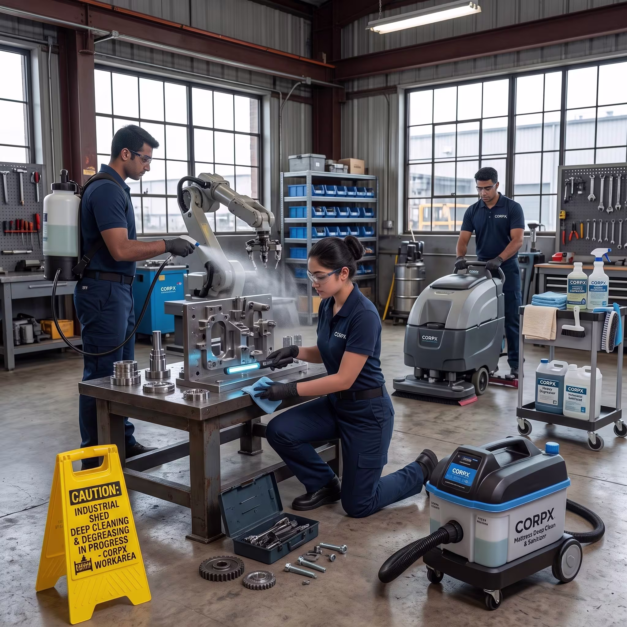 Industrial / Industrial Shed Cleaning